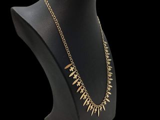 cadena oro 18k con circonita 20cm
