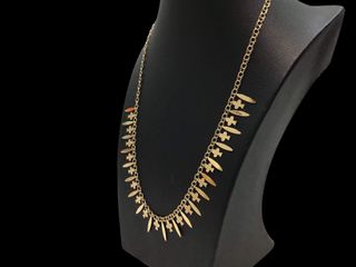 cadena oro 18k con circonita 20cm