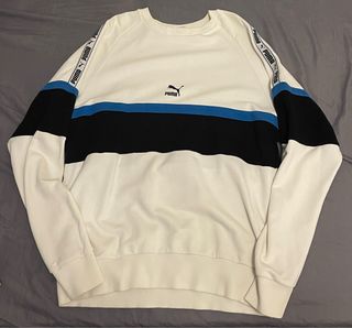 Sudadera Puma Blanca y Negra