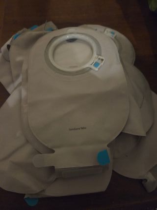 Vicryl 4-0 suture 75cm e sacchetti per stomia