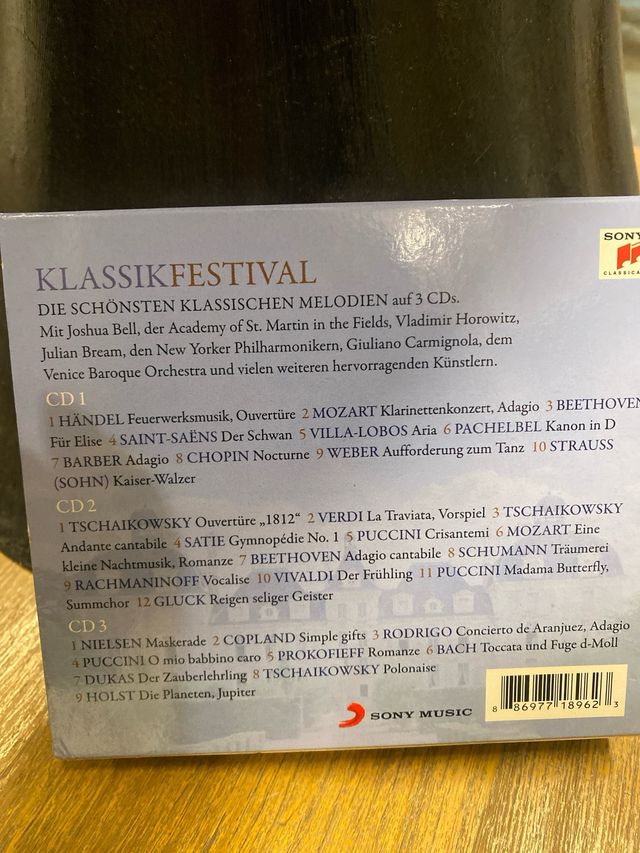 3 CD Musica Classica - Festival