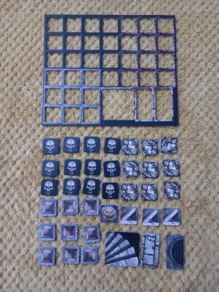 Heroquest el despertar, monstruos, muebles, etc