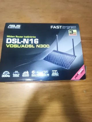 Modem router ASUS DSL-N16 VDSL/ADSL N300 senza questo