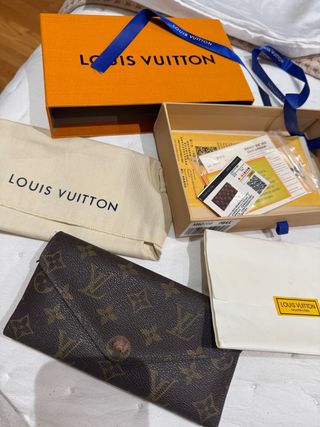 Cartera Louis Vuitton Monogram Marrón