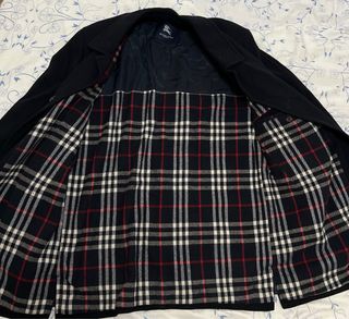 Abrigo Burberry Negro