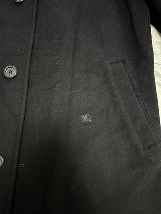 Abrigo Burberry Negro