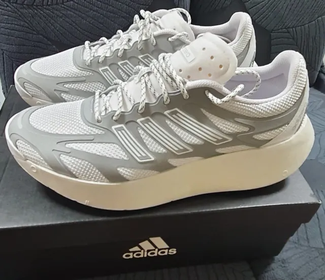 Zapatillas Adidas Adizero Gris y Blanco