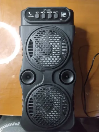 Altavoz Portátil Sound Jet HF-3225 USB/SD/AUX/FM