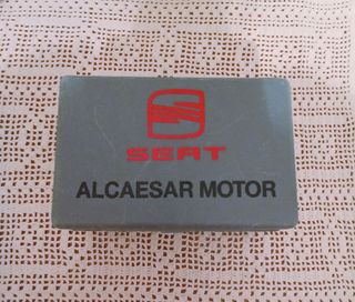 SEAT Caja Herramientas y Gorra