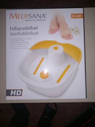 MEDISANA FS 881 Baño de Pies Hidromasaje