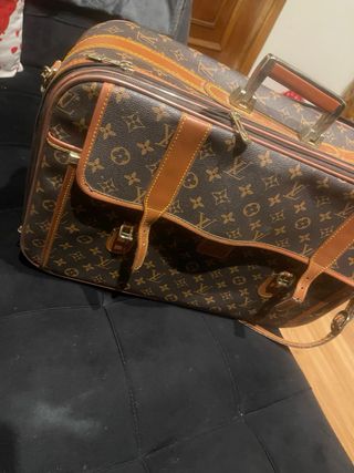 Bolso Louis Vuitton Vintage Marrón y Beige