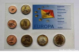 Monedas Xeros Sicilia 2010 Europa