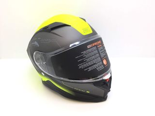casco integral origine force techno yellow black
