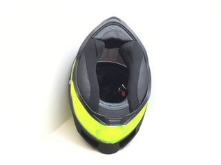 casco integral origine force techno yellow black