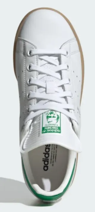 Zapatillas Adidas Stan Smith J Blancas y Verdes