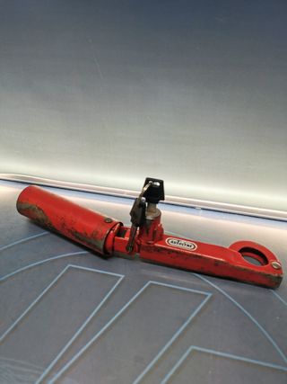 Antiguo candado cepo, para coche Autolyne