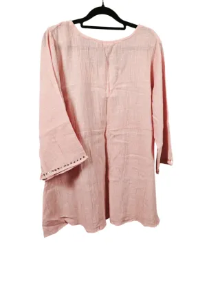 Túnica Boho LA MANO BOHO Rosa Talla Única