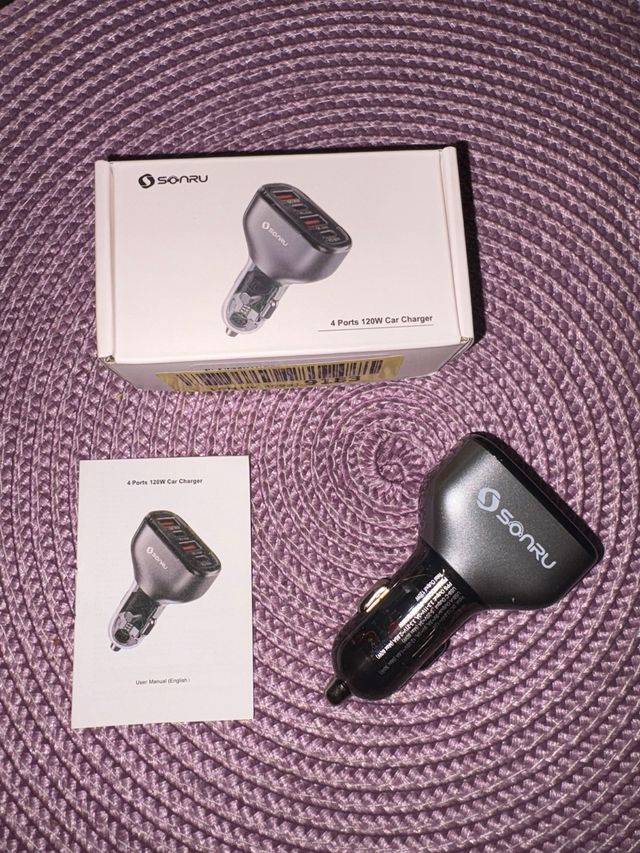 caricabatteria da auto USB