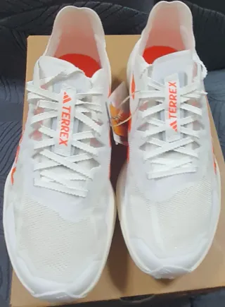 Zapatillas Adidas Terrex Trail Running Blancas Nar