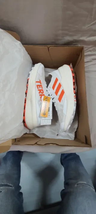 Zapatillas Adidas Terrex Trail Running Blancas Nar