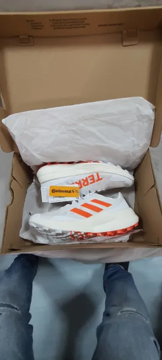 Zapatillas Adidas Terrex Trail Running Blancas Nar