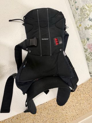 Mochila Portabebés BabyBjörn Negra 