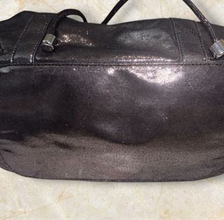 Bolso Armani Exchange Negro Plateado
