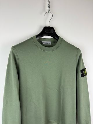 Green Stone Island sweatshirt 2025
