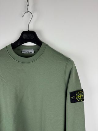 Green Stone Island sweatshirt 2025