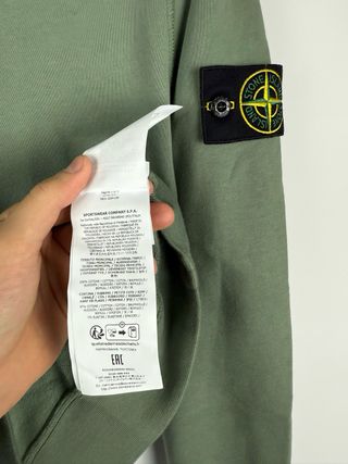 Green Stone Island sweatshirt 2025