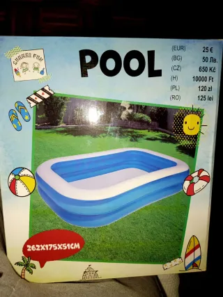 Piscina hinchable sin Usar