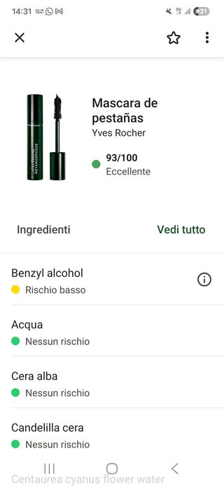 Mascara Yves Rocher Intense Metamorphose Nero