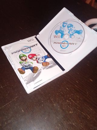 Volante Mario Kart Wii + Nintendo