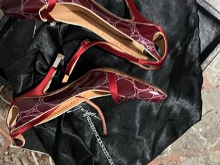Scarpe Giuseppe Zanotti rosse con tacco