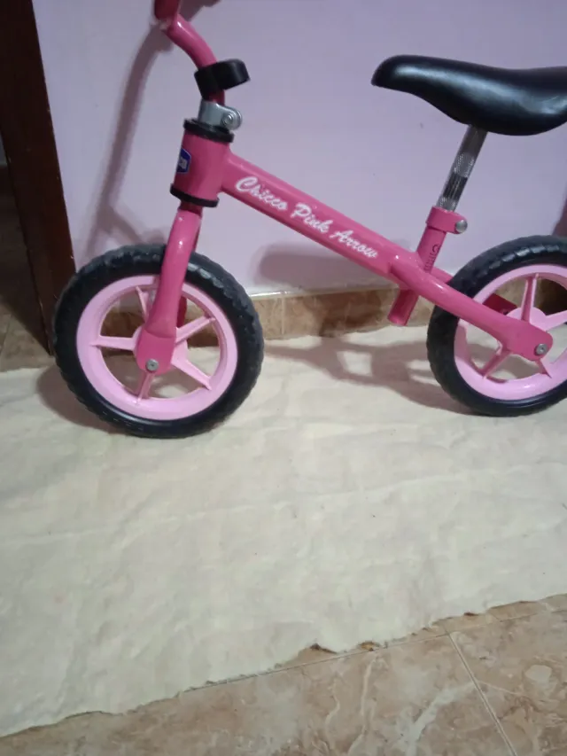 Bici sin pedales Chico Pink arrow