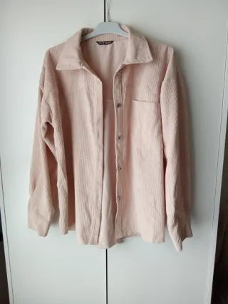 Sobrecamisa pana rosa Shein