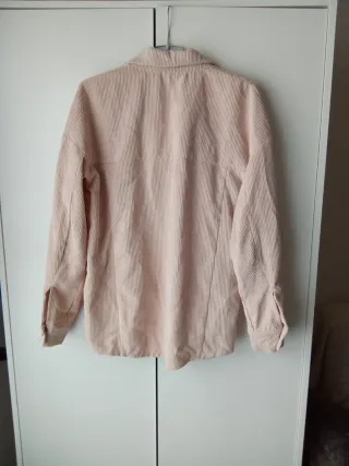 Sobrecamisa pana rosa Shein