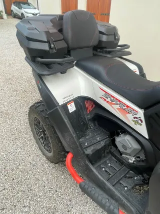Quad Segway AT6 L DELUX 600 4x4 Targa Gialla