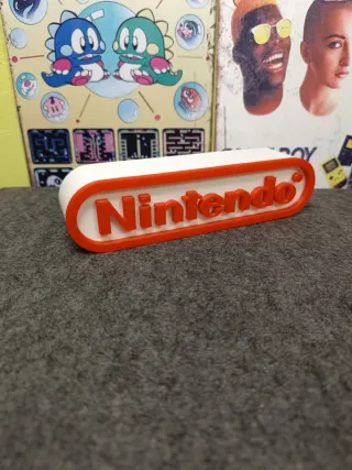 Insegna Logo targa Nintendo