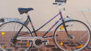 Bicicleta de mujer con marchas
