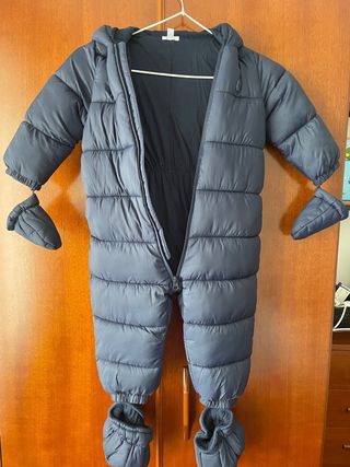 Buzo invierno desmontable manoplas patucos