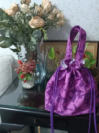 Bolso de fiesta morado