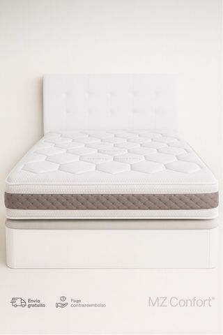 Cama abatible con colchón de 26 cm