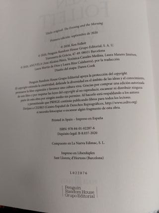 Las tinieblas y el alba. Ken Follet