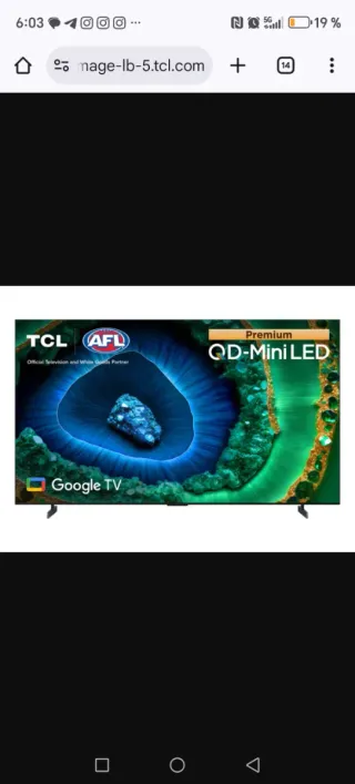TCL 75 QD-Mini LED Google TV Nuevo