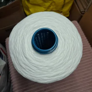 Bobina filo elastico bianco