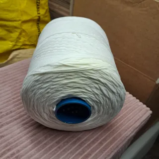 Bobina filo elastico bianco