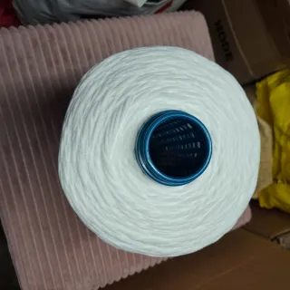 Bobina filo elastico bianco