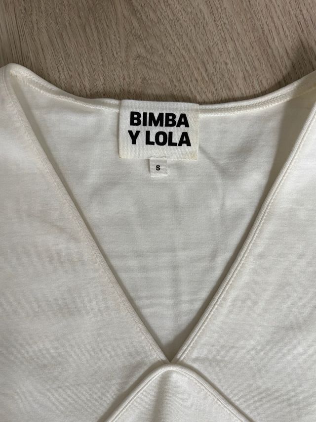Top Bimba y Lola Blanco Talla S