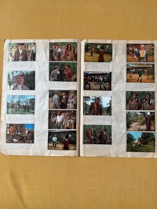 Álbum Cromos Daniel Boone Completo
